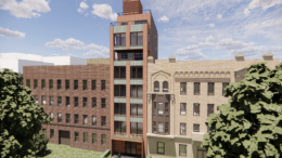 Render of 311 Eastern Parkway, via Harpia